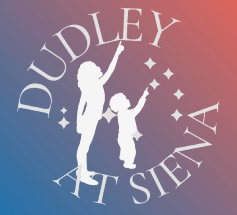 Dudley at siena logo with the image of a child